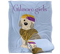 LOGOVISION Gilmore Girls Dog Logo Plaid Ultra Doux au Toucher Soyeux - 152 x 127 cm