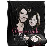 LOGOVISION Gilmore Girls The Girls Plaid Ultra Doux au Toucher Soyeux - 152 x 127 cm