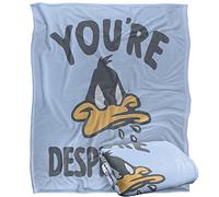 LOGOVISION Looney Tunes The Daff Punk Plaid Ultra Doux au Toucher Soyeux - 152 x 127 cm