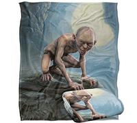 LOGOVISION Lord of The Rings Gollum Painting Plaid Ultra Doux au Toucher Soyeux - 152 x 127 cm