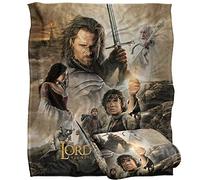 LOGOVISION Lord of The Rings Return of The King Poster Plaid Ultra Doux au Toucher Soyeux - 152 x 127 cm