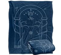 LOGOVISION Lord of The Rings The Mellon Plaid Ultra Doux au Toucher Soyeux - 152 x 127 cm