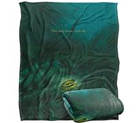 LOGOVISION Lord of The Rings The One Ring Plaid Ultra Doux au Toucher Soyeux - 152 x 127 cm