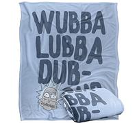 LOGOVISION Rick and Morty The Great Pain Plaid Ultra Doux au Toucher Soyeux - 152 x 127 cm