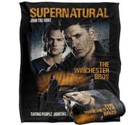 LOGOVISION Supernatural Sam and Dean Poster Plaid Ultra Doux au Toucher Soyeux - 152 x 127 cm