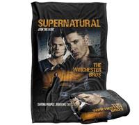 LOGOVISION Supernatural Sam and Dean Poster Plaid Ultra Doux au Toucher Soyeux - 91 x 147 cm