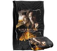LOGOVISION Supernatural Sam Dean Mark of Cain Plaid Ultra Doux au Toucher Soyeux - 91 x 147 cm