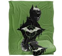 LOGOVISION The Batman (2022) The Batman and The Riddler Mirrored Plaid Ultra Doux au Toucher Soyeux - 152 x 127 cm