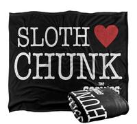 LOGOVISION The Goonies Sloth Heart Chunk Plaid Ultra Doux au Toucher Soyeux - 152 x 127 cm