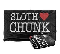 LOGOVISION The Goonies Sloth Heart Chunk Plaid Ultra Doux au Toucher Soyeux - 91 x 147 cm