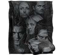 LOGOVISION Vampire Diaries in The Woods Plaid Ultra Doux au Toucher Soyeux - 152 x 127 cm