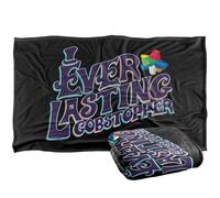 LOGOVISION Willy Wonka and The Chocolate Factory Everlasting Gobstopper Plaid Ultra Doux au Toucher Soyeux - 91 x 147 cm