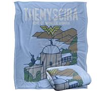LOGOVISION Wonder Woman The Island Nation Plaid Ultra Doux au Toucher Soyeux - 152 x 127 cm