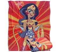 LOGOVISION Wonder Woman Wonder Woman Plaid Ultra Doux au Toucher Soyeux - 152 x 127 cm