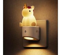 LOHAS-LED Veilleuse 3D mignonne avec capteur crépusculaire, 1 Pièce