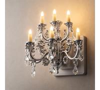 LOHAS-LED Veilleuse avec Capteur Crépusculaire, Design Bougie en Cristal | Luminosité Réglable, 3000 K, Veilleuse Vintage Orientable sur Prise pour Chambre d’Enfant, Chambre Et Couloir, 1 Pièce