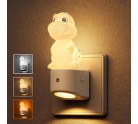 LOHAS-LED Veilleuse dinosaure, jolie veilleuse LED, capteur crépusculaire