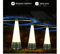 loignez les mouches et insectes de la nourriture avec 3 ventilateurs anti-mouches portable pour maison et barbecue PZCC