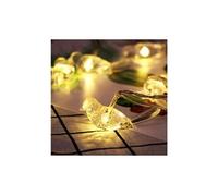 L'oiseau de longue queue allume le type batterie des lumières décoratives 10 led 1. 65m - jaune