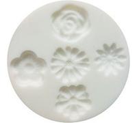 Loisirs Créatifs - Moule Silicone Diamètre 7cm - Fleurs G