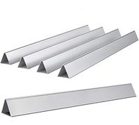 LOKHING Diffuseur Chaleur Barbecue Gaz Plaque 7535 Pièces Détachées Barres Flavorizer pour Weber Spirit E200 E210 S200 S210 500 Genesis Silver A Grill (avec Boutons de Commande latérale) Partie 65902