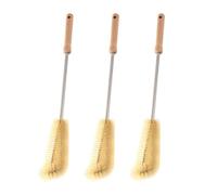 LOLIPPYY 3pièces Brosse de Nettoyage pour Bouteilles avec Goupillon pour Pailles Longue Manche pour Accès Facile Design Ergonomique et Lavable au Lave-vaisselle