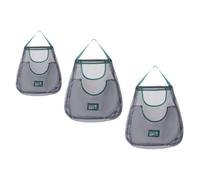 LOLIPPYY 3pièces Sacs Filet Suspendus pour Cuisine De Rangement pour Légumes Ail Et Gingembre Organisateur Mural Respirant pour Stockage Aliments