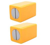 LOLIPPYY Boîte de Rangement pour Lames Cassées en Abs, Lot de 2, Facile à Stocker, Sécurité Utilisateur, pour Bureau et Dortoir