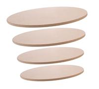 LOLIPPYY Ensemble 4 Pièces Plaques De Séchage En Bois Pour Poterie 9.45-12.60 Pouces Support D'Argile Pour Artisanat Céramique Diy Outils De Sculpture