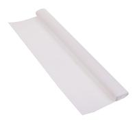 LOLIPPYY Rouleau de Papier Crépon Blanc pour Artisanat Papier Crépon Blanc pour Décoration de Fête D'halloween et Projets Créatifs
