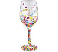Lolita 4057888 Verre de Vin, Verre, Multicolore,8.5 x 8.5 x 22.5 cm