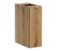 Lomadox Meuble bas de salle de bain 20 cm, chêne, faible profondeur (39 cm)