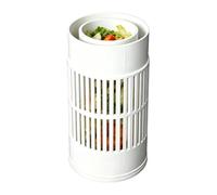 Lombricomposteur Bac Conteneur Processeur De Déchets Extérieur | Composteur à de Terre Pour Plates-Bandes Surélevées Arrière-Cour En Pleine Terre Sol Maison Jardin