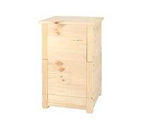 Lombricomposteur en bois naturel