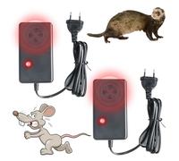 Lomhyve Répulsif Souris Ultrason, 2pc Ultrasons Anti Rongeurs, Piege a la Fouine Repulsif Rongeur pour Voiture, Anti Rongeur Voiture, Ultrason Souris et Rats pour Maison, Jardin, Garage