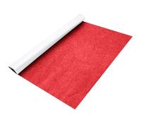 LOMUG Feutre autocollant de 1 mm - 100 x 150 cm - Feutre adhésif - Tissu en feutre autocollant - Revêtement intérieur - Feutre de bricolage pour revêtement de boîte, chaises, rouge