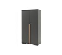 LONDON Armoire 2 portes Anthracite