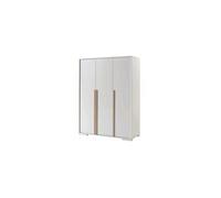 LONDON Armoire 3 Portes Blanc mat