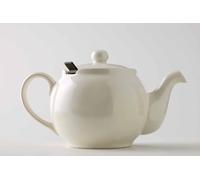 London Teapot Company-Chatsford 6-Cup Teapot with One Brown Filter, Cream