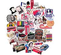 London vsco stickers tumblr english sticker London city souvenirs red bus UK flag stickers London England