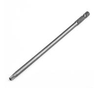 Long pour Torx Star Bit Set T8 à T40 150 mm portée étendue Embout de tournevis 6,35 mm Tige hexagonale en alliage d'acier robuste pour perceuses (T25)