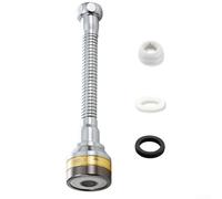 Long tuyau de robinet anti-éclaboussures, tuyau d'extension universel en U pour robinet, tête de pulvérisation flexible pour évier de cuisine avec 3 modes (L)