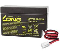 Long WP0.8-12S WP0.8-12S Batterie au plomb 12 V 0.8 Ah plomb (AGM) (l x H x P) 96 x 62 x 25 mm connecteur JST auto-décharge réduite, sans entretien
