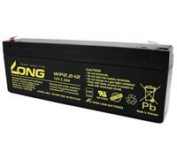 Long WP2.2-12 WP2.2-12 Batterie au plomb 12 V 2.2 Ah plomb (AGM) (l x H x P) 178 x 66 x 34 mm cosses plates 4,8 mm certification