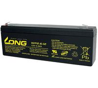 Long WP2.6-12 WP2.6-12 Batterie au plomb 12 V 2.6 Ah plomb (AGM) (l x H x P) 178 x 66 x 35 mm cosses plates 4,8 mm auto-décharge réduite, sans entretien