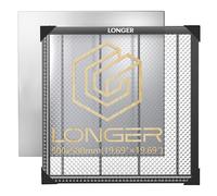 LONGER Plateau de travail nid d’abeille 500x500mm - Table en aluminium pour graveur et découpeur laser CO2 et diode - Dissipation thermique rapide et protection du support
