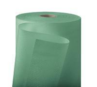Longing Home Rouleau de Nappe, en Non-tissé, Vert Eucalyptus 1,1 x 30 m | parfaite pour mariage, anniversaire, fête entre amis, baptême, communion, soirée à thème, Noël, table de bière & en plein air