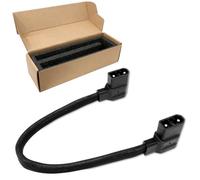 Longtor Câble de batterie supplémentaire de 48,3 cm - XT150, sans outil - Gris tressé - Compatible avec Delta 2/2 Max/3/3 Plus/3 1500 et Wave 2/3 - Ne convient pas pour Delta Pro/Pro3/Ultra/3 Max