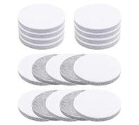 LongZYU 18 Pièces Pad Polissage, Disques de Polissage en Feutre 50 mm, Gris | 50mm Tampon Polissage Feutre, pour Polissage Peinture Auto Verre Métal Surface Bois Compatible avec Polisseuse Bosch 50mm