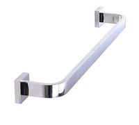 Lonmrrton Porte-Serviettes, Porte-Serviettes carré en Acier Inoxydable pour Cuisine, Salle de Bain et Toilettes, Finition Argent Poli, 40 cm-100 cm en Option (Size : 80CM)